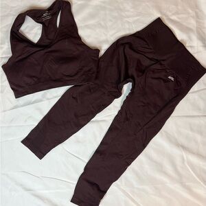 Ayble Chocolate Activewear Set